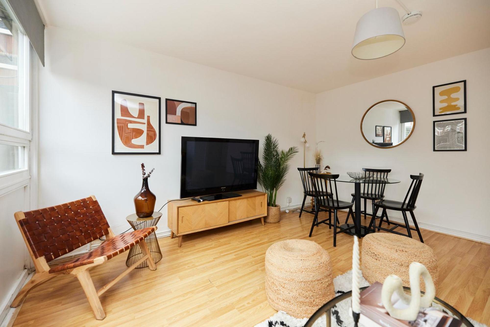 The Kennington Park Crib - Lovely 2Bdr Flat With Garden Лондон Экстерьер фото